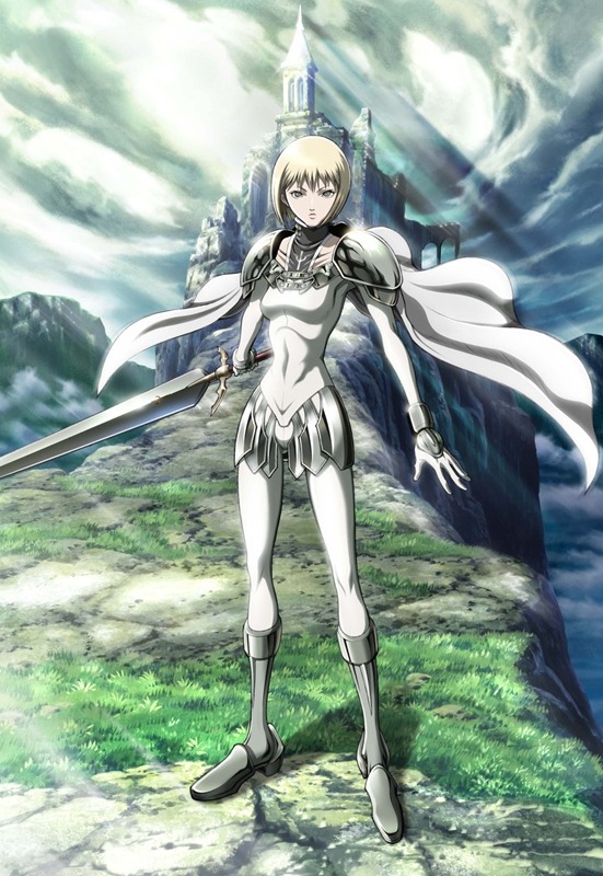 アニメ「CLAYMORE」ビジュアル (C)八木教広/集英社・「CLAYMORE」製作委員会