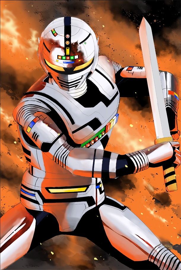 「宇宙刑事ギャバン‐黒き英雄‐」カラーカット (C)東映 (C)藤沢とおる／太田正樹（秋田書店）2012