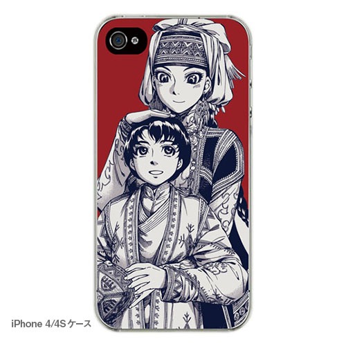乙嫁iPhoneケース F カルルクとアミル夫妻（マットタイプ）iPhone4/4S用。価格は2980円。