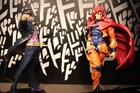 「ジョジョ展」ARオラオラ体験で承太郎とDIOが戦うッッ!!