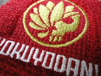 「黒曜谷高校ストレイドッグス」リストバンドのリベロレッド。