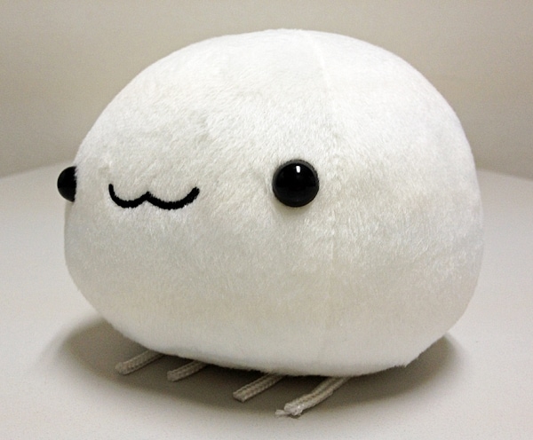 なもりくらげのぬいぐるみ。「くらげとほっこりお風呂セット なもりくらげぬいぐるみ付き特別版」に付いてくる。