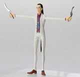 月刊アフタヌーン2013年1月号に付属する、零崎双識のベンダブルフィギュア。(C)西尾維新・シオミヤイルカ／講談社