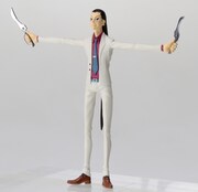 月刊アフタヌーン2013年1月号に付属する、零崎双識のベンダブルフィギュア。(C)西尾維新・シオミヤイルカ／講談社