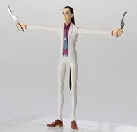 月刊アフタヌーン2013年1月号に付属する、零崎双識のベンダブルフィギュア。(C)西尾維新・シオミヤイルカ／講談社