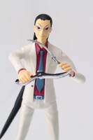 月刊アフタヌーン2013年1月号に付属する、零崎双識のベンダブルフィギュア。(C)西尾維新・シオミヤイルカ／講談社