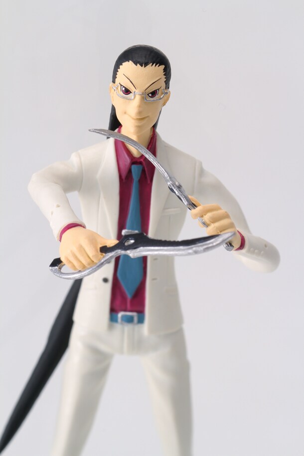 月刊アフタヌーン2013年1月号に付属する、零崎双識のベンダブルフィギュア。(C)西尾維新・シオミヤイルカ／講談社