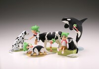 「よつばとしろとくろのどうぶつ」全5種類 (C)KIYOHIKO AZUMA/YOTUBASUTAZIO