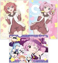 G賞「クリアファイル（3枚セット）」のうち1種。 (C)なもり/一迅社・七森中ごらく部