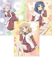 G賞「クリアファイル（3枚セット）」のうち1種。 (C)なもり/一迅社・七森中ごらく部