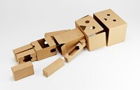 「ダンボール製 ダンボー工作キット」(C)KIYOHIKO AZUMA/YOTUBA SUTAZIO