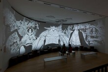 冒険パノラマシアター ※写真は東京会場のもの。(C)尾田栄一郎／ 集英社