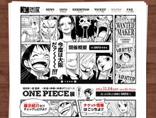 公式サイト トップページ画面(C)尾田栄一郎／ 集英社