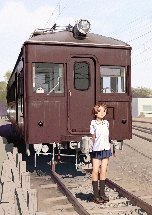 展示予定のイラスト。(C)RANGE MURATA / WANIMAGAZINE CO.,LTD.