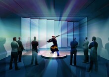 「『新世界』パンクハザード」の展示イメージ。CG：丹青社 (C)尾田栄一郎／ 集英社