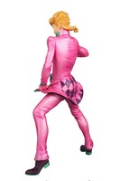 「ジョジョの奇妙な冒険 プライズスターズブック」に付属するジョルノ・ジョバァーナのフィギュア。撮影：菊地寛子