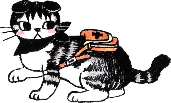 ブンちゃんのカット。（c）羽海野チカ/白泉社（ヤングアニマル）