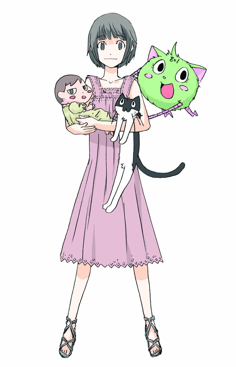 となりの801ちゃん　小島アジコ となりの801ちゃん」カット (C) 小島アジコ/御薗橋801商店街振興