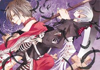 くさなぎ俊祈の新連載「メメント†モリ」扉イラスト。