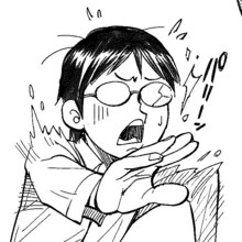 上田宏によるチベ君。(C) 小島アジコ/御薗橋801商店街振興組合/宙出版（原案キャラクター作成者/はるな）