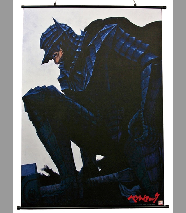 超大判タペストリーは2万1000円。（c）三浦建太郎(スタジオ我画)/白泉社