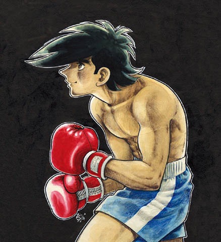 「デビュー55周年記念 ちばてつや原画展 あしたのジョー原画100選」メインビジュアル。(C)高森朝雄・ちばてつや／講談社