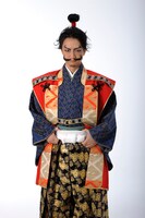 織田信長役の永山たかし (C)2012 大羽快・メディアファクトリー／舞台版「殿といっしょ」製作委員会
