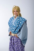 森蘭丸役の市道真央 (C)2012 大羽快・メディアファクトリー／舞台版「殿といっしょ」製作委員会