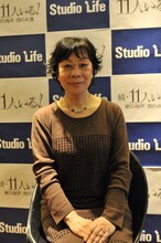 コミックナタリーの取材に応じた萩尾望都。