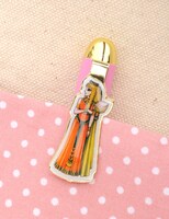 「王家の紋章」ボールペンのクリップ部。