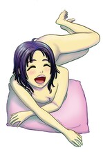 フィール・ヤング12月号に掲載された柏木ハルコの読み切り「裸のえろ」カット。