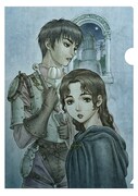 キャスカとシャルロットのクリアファイル。（c）三浦建太郎（スタジオ我画）・白泉社/BERSERK FILM PARTNERS