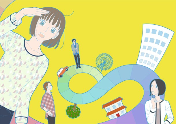 「逃げるは恥だが役に立つ」扉イラスト