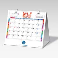 西村ツチカ描き下ろしイラスト入り2013年卓上カレンダー。