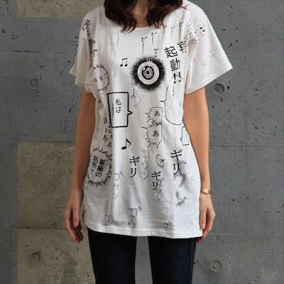 「ライチ☆光クラブ ゴウンＴシャツ」ホワイト