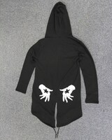 「ライチ☆光クラブ 薔薇パーカー黒」