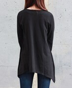 「ライチ☆光クラブ 心臓ロングTシャツ」ブラック