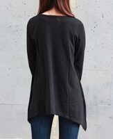 「ライチ☆光クラブ 心臓ロングＴシャツ」ブラック