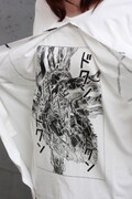 「ライチ☆光クラブ 心臓ロングＴシャツ」ホワイト
