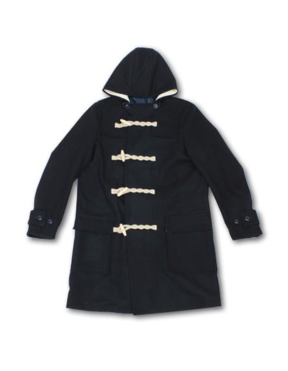 「3月のライオン」×MANGART BEAMS T ダッフルコートのネイビー。(C)羽海野チカ／白泉社（ヤングアニマル）