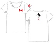 志萬安吾ガールズカットソー（ホワイト）。(C)Kiyo QJO2012／KADOKAWASHOTEN