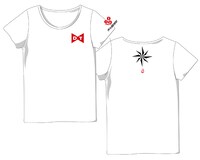 志萬安吾ガールズカットソー（ホワイト）。(C)Kiyo QJO2012／KADOKAWASHOTEN