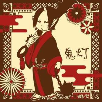 「鬼灯の冷徹」コースターセットの1種類。(C)江口夏実／講談社