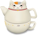 ニャンコ先生がポットに！LaLaでティータイムセット全サ - コミック 