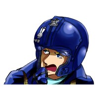 ソーシャルゲーム「エリア88」よりミッキー。 (C)新谷かおる／メディアファクトリー (C)DARTSLIVE GAMES