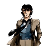 ソーシャルゲーム「エリア88」より神崎。 (C)新谷かおる／メディアファクトリー (C)DARTSLIVE GAMES