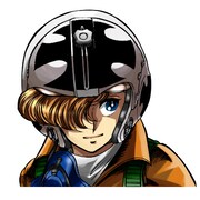 ソーシャルゲーム「エリア88」より真。 (C)新谷かおる／メディアファクトリー (C)DARTSLIVE GAMES