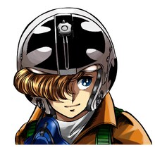 ソーシャルゲーム「エリア88」より真。 (C)新谷かおる／メディアファクトリー (C)DARTSLIVE GAMES