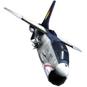 ソーシャルゲーム「エリア88」の戦闘機。 (C)新谷かおる／メディアファクトリー (C)DARTSLIVE GAMES