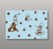 「ポストカード　オチビサンの珈琲タイム」OCHIBISAN(C)ANNO MOYOCO